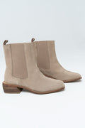 Effie Ankle Boot in Taupe - FINAL SALE