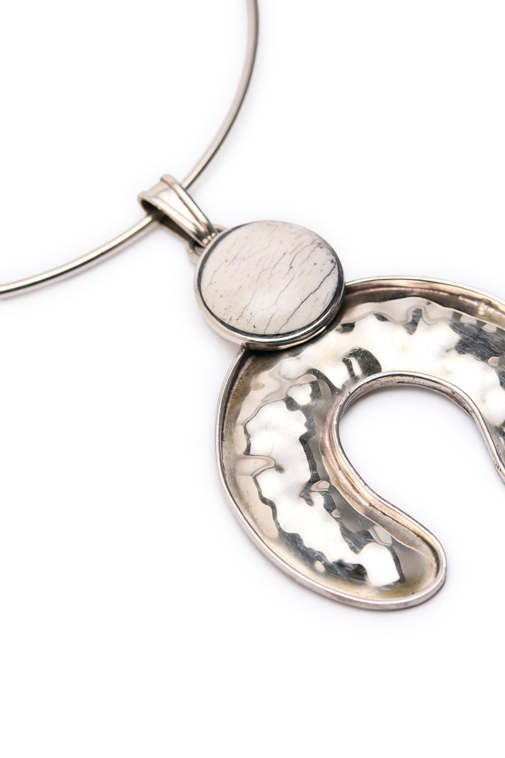 Alabarda Alpaca Metal Necklace