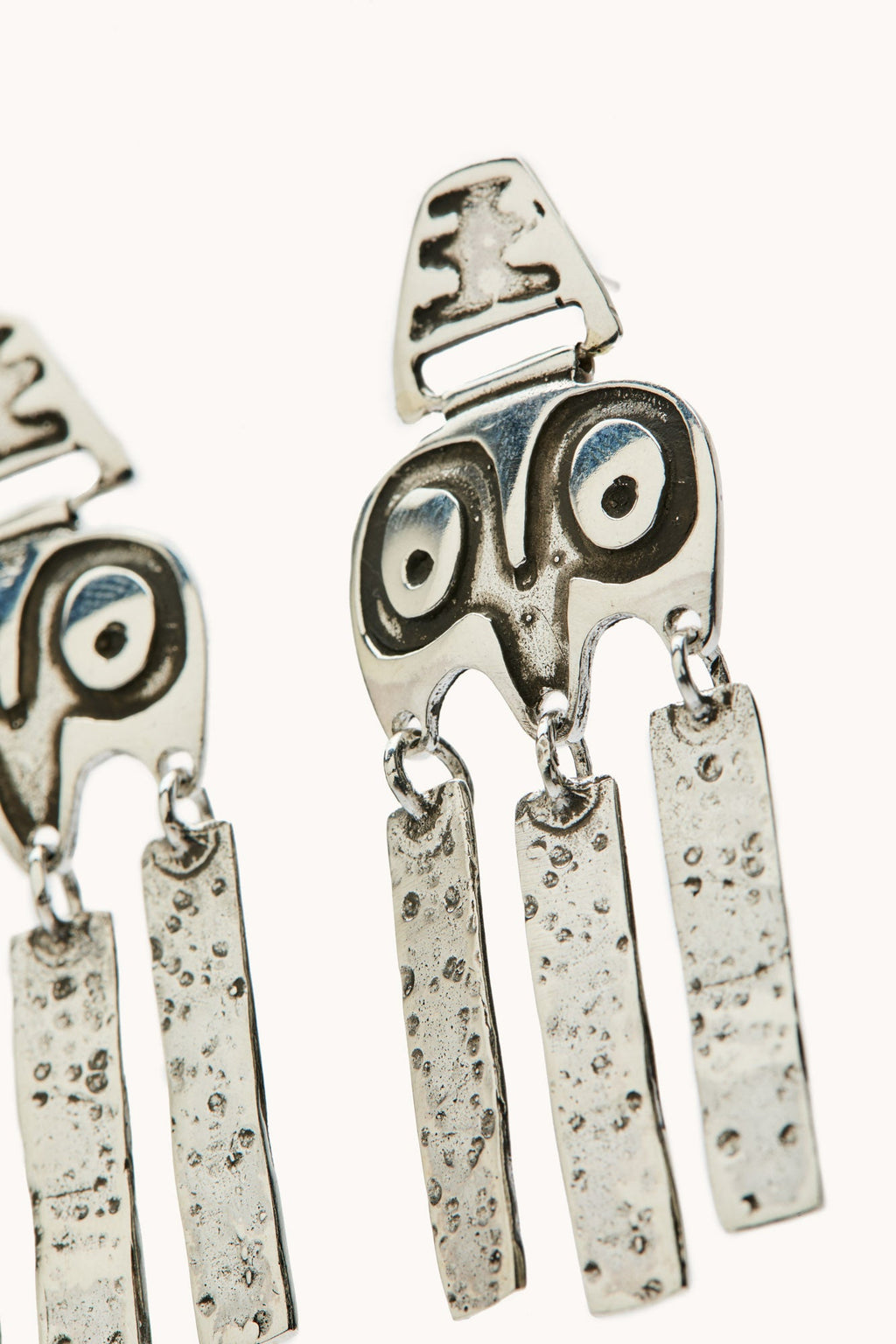 Lechuza Silver Earrings