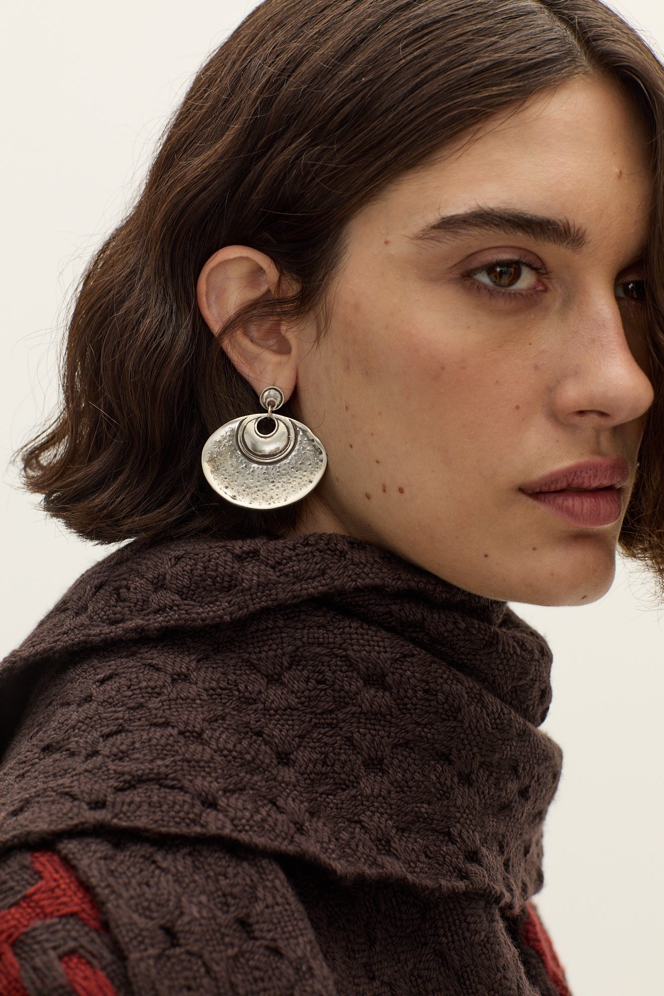 Vasija Silver Earrings