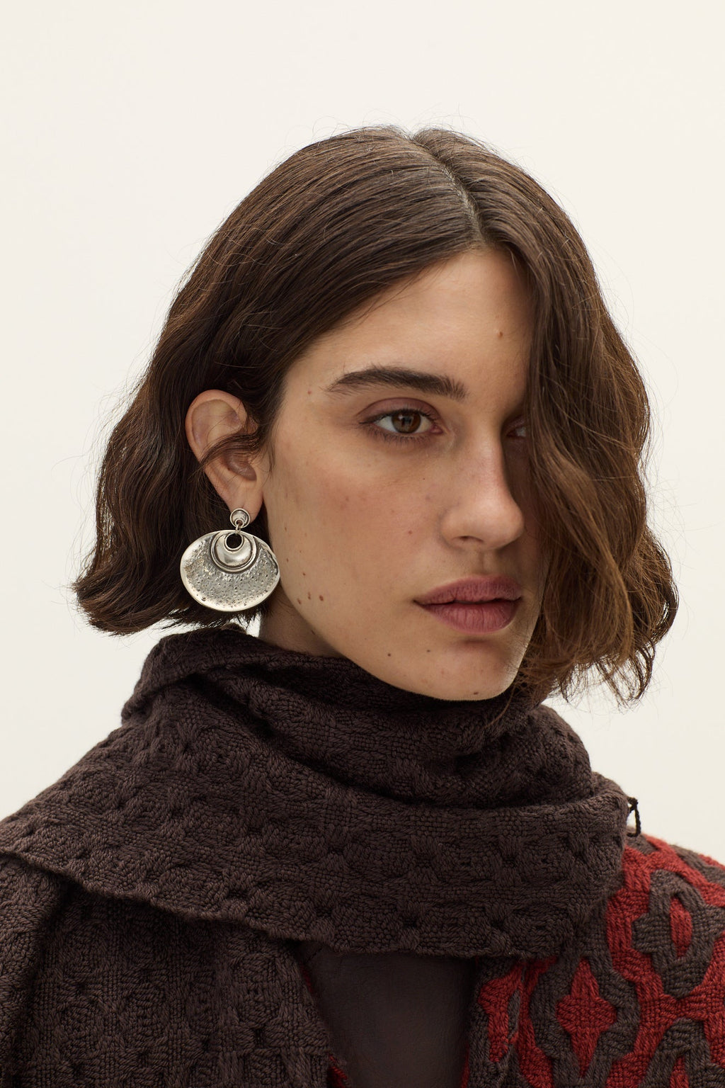 Vasija Silver Earrings