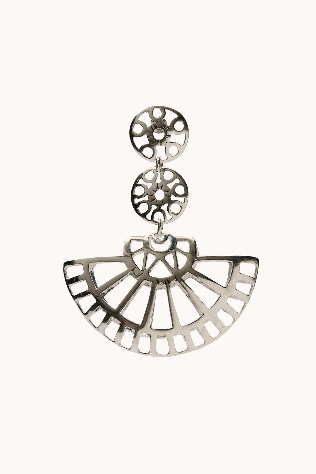 Witral Silver Double Earrings