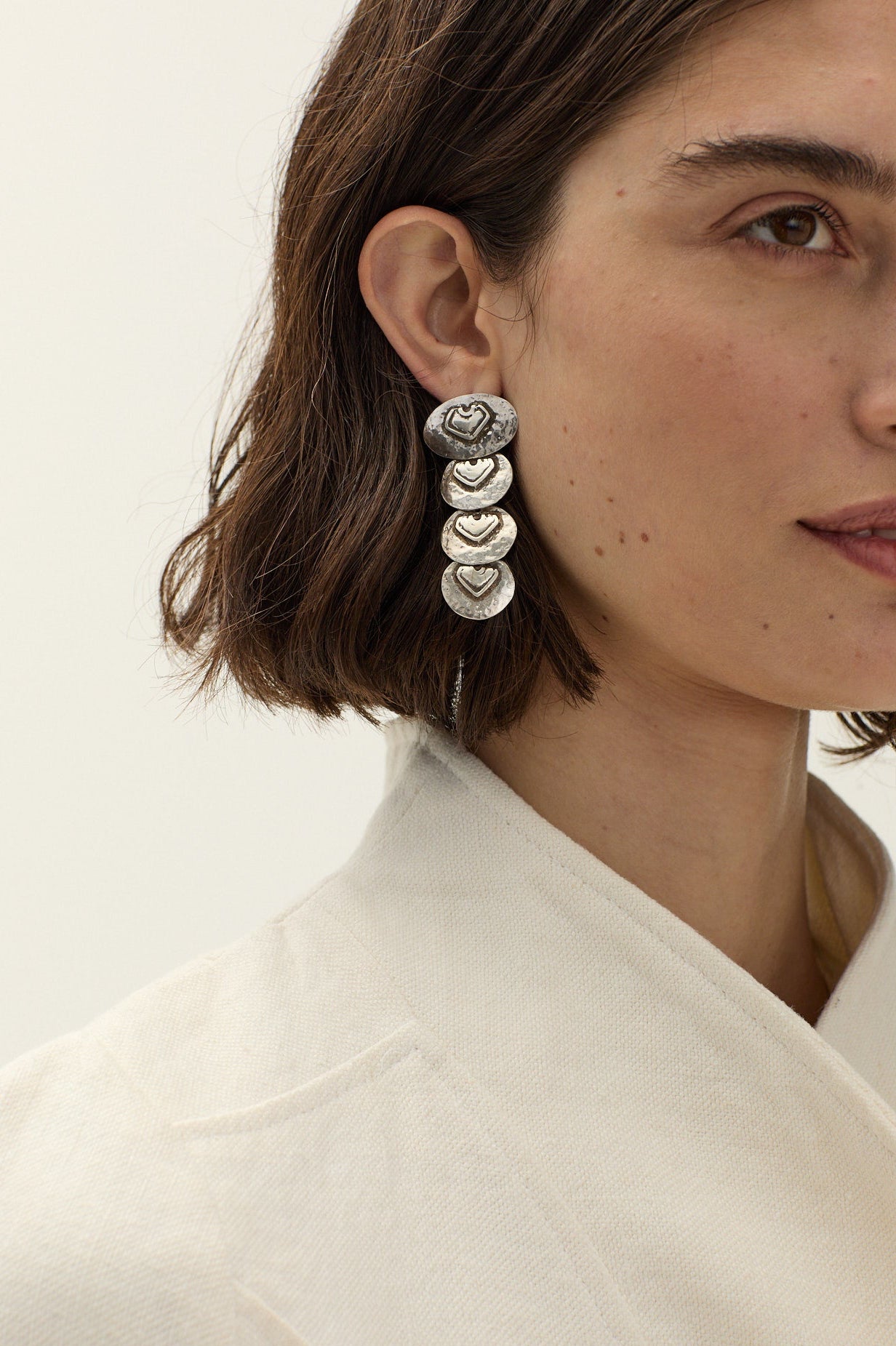 Criolla Silver Earrings