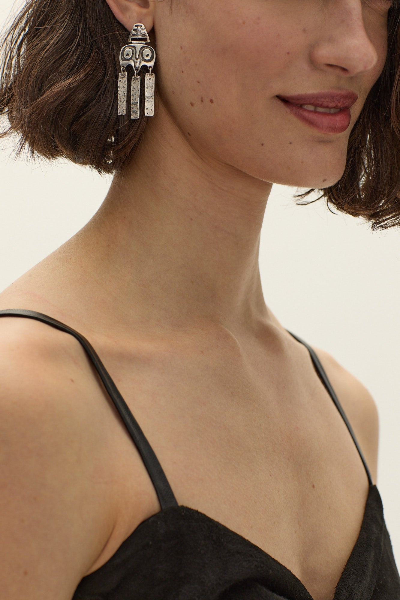 Lechuza Silver Earrings