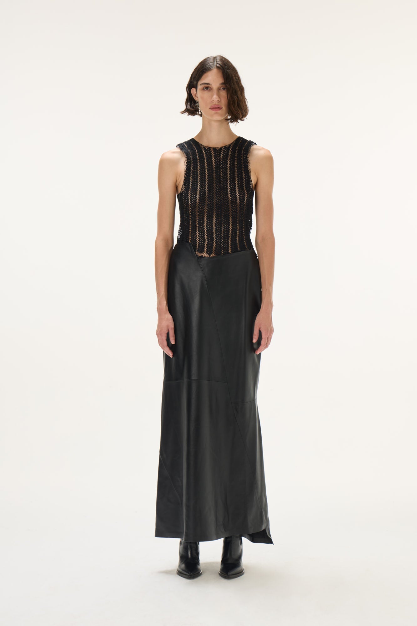 Manada Leather Skirt