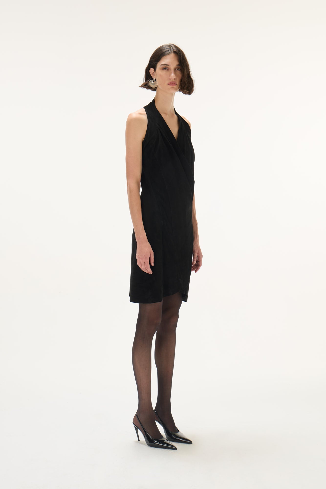 Fuste Goatskin Suede Dress